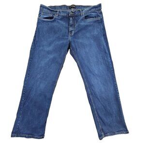 R. Society Jeans Men's 42x30 Relaxed Straight Leg Blue Luxury Denim Old Money LN